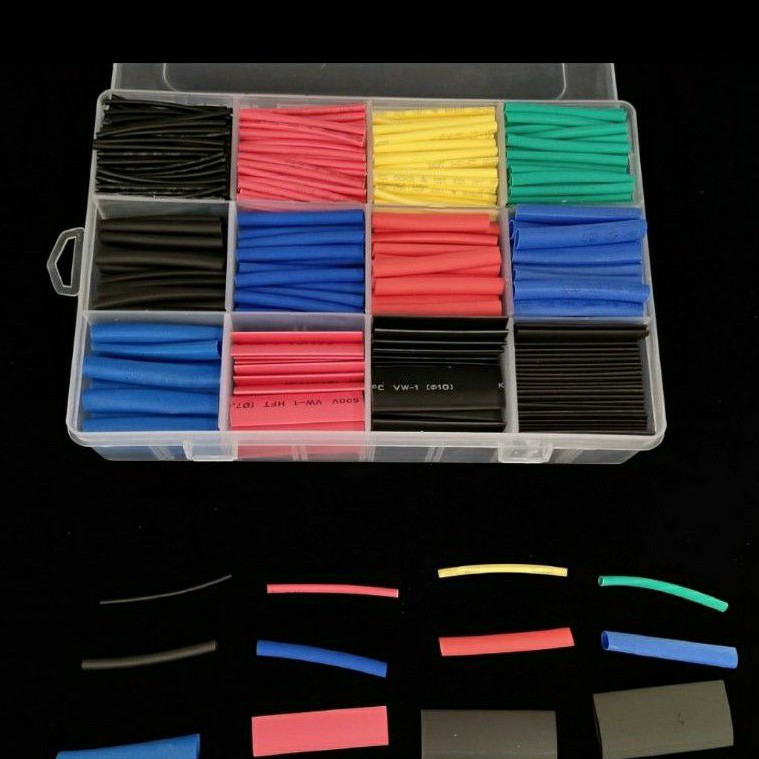 Isolasi Bakar Heat Shrink Selang Bakar 560 pcs