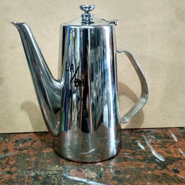 TEKO TEH TARIK STAINLESS TEBAL