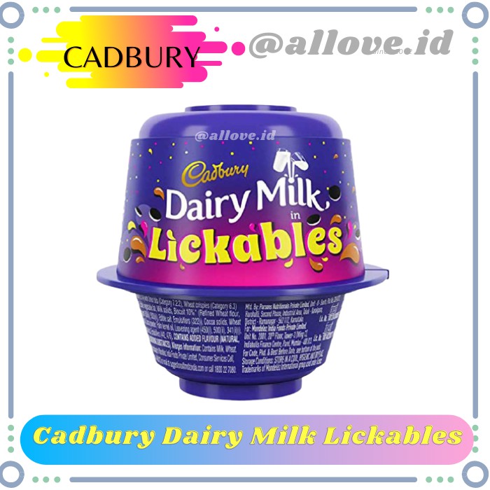 

Cadbury Dairy Milk Lickables 20 Gr