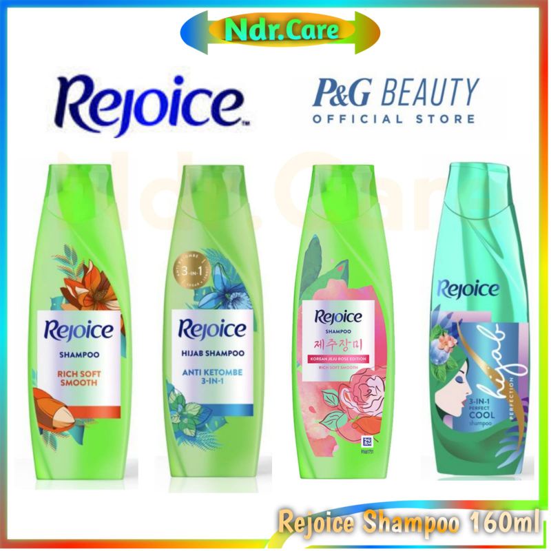 Rejoice shampoo dan kondisioner 150 , 340ml , 400ml pump