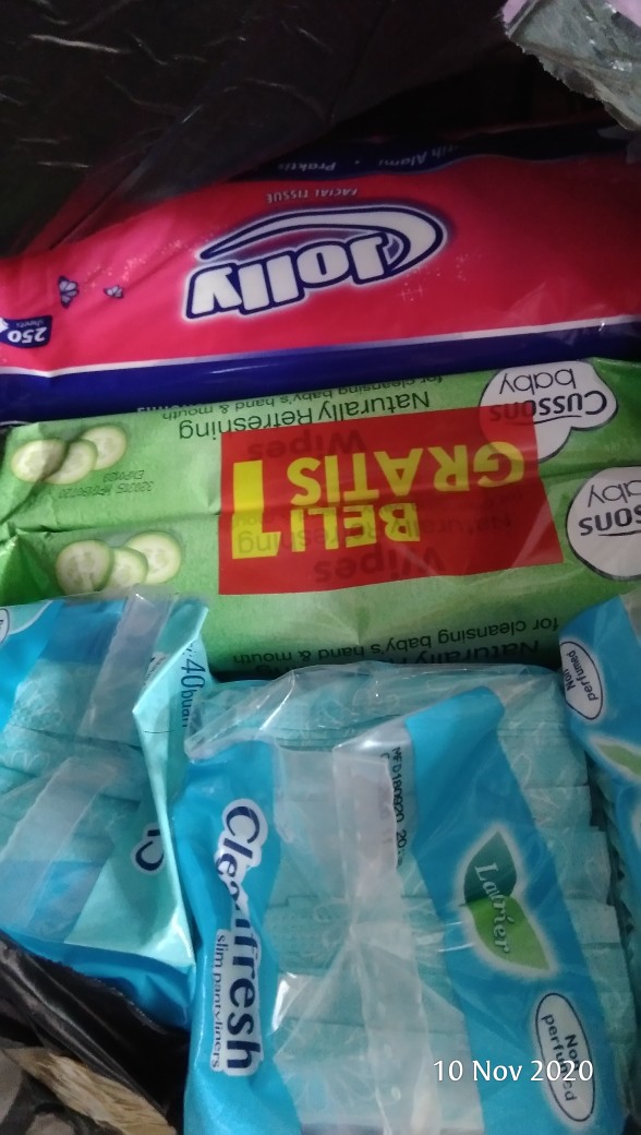 Tisu Jolly 250 Sheet Kualitas 2 Ply Lembar Tissue Facial Soft Pack (no.152)