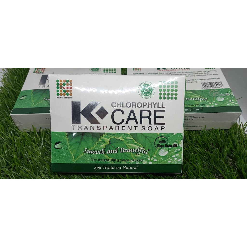 TRANSPARANT SOAP | SABUN KLOROFIL K-LINK ORIGINAL