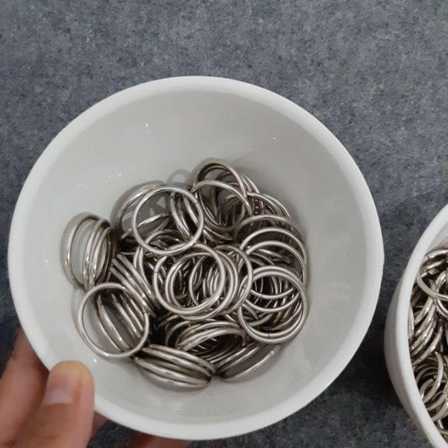 Ring O 3 Cm Nikel Tipis Perpack