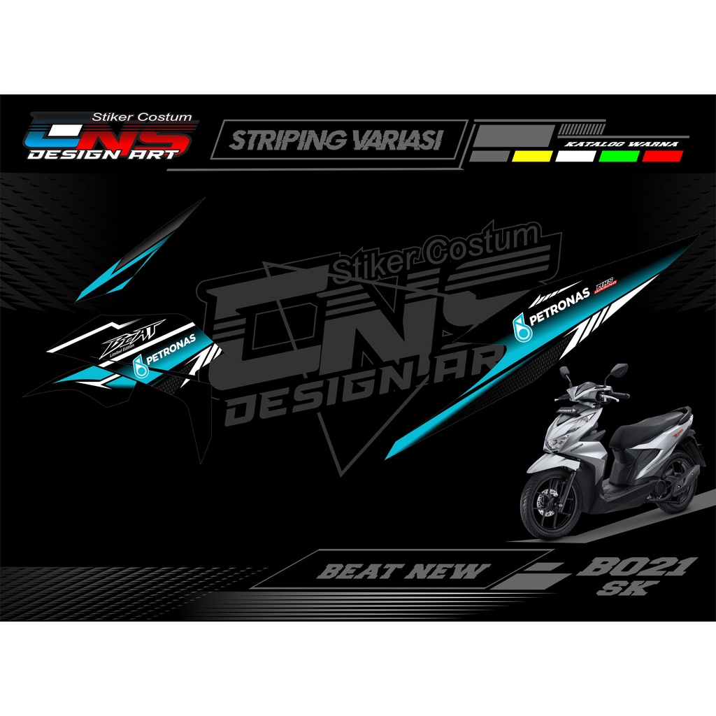 Jual Stiker Beat Striping Beat Stiker Striping Beat Stiker Lis Beat ...