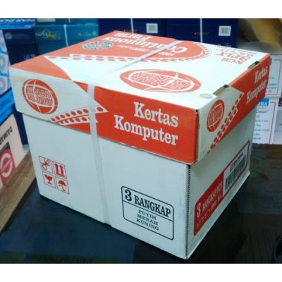 Harga Murah Sinar Dunia Continuous Form 9 1 2 X 11 3 Ply K3 Kertas Komputer Shopee Indonesia