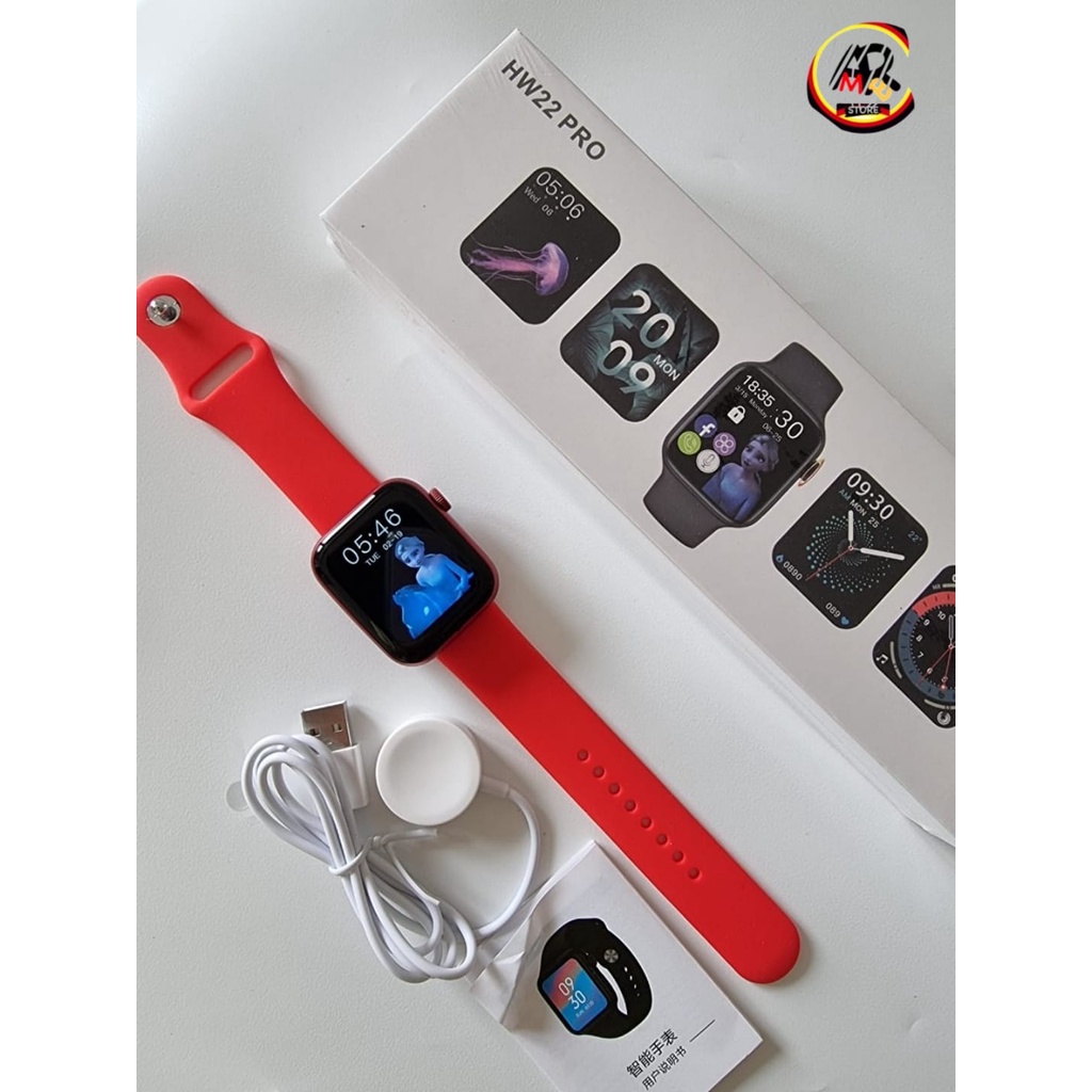 smartwatch HW22 PRO TERBARU/JAM TANGAN PRIA WANITA DIGITAL ELEGANT