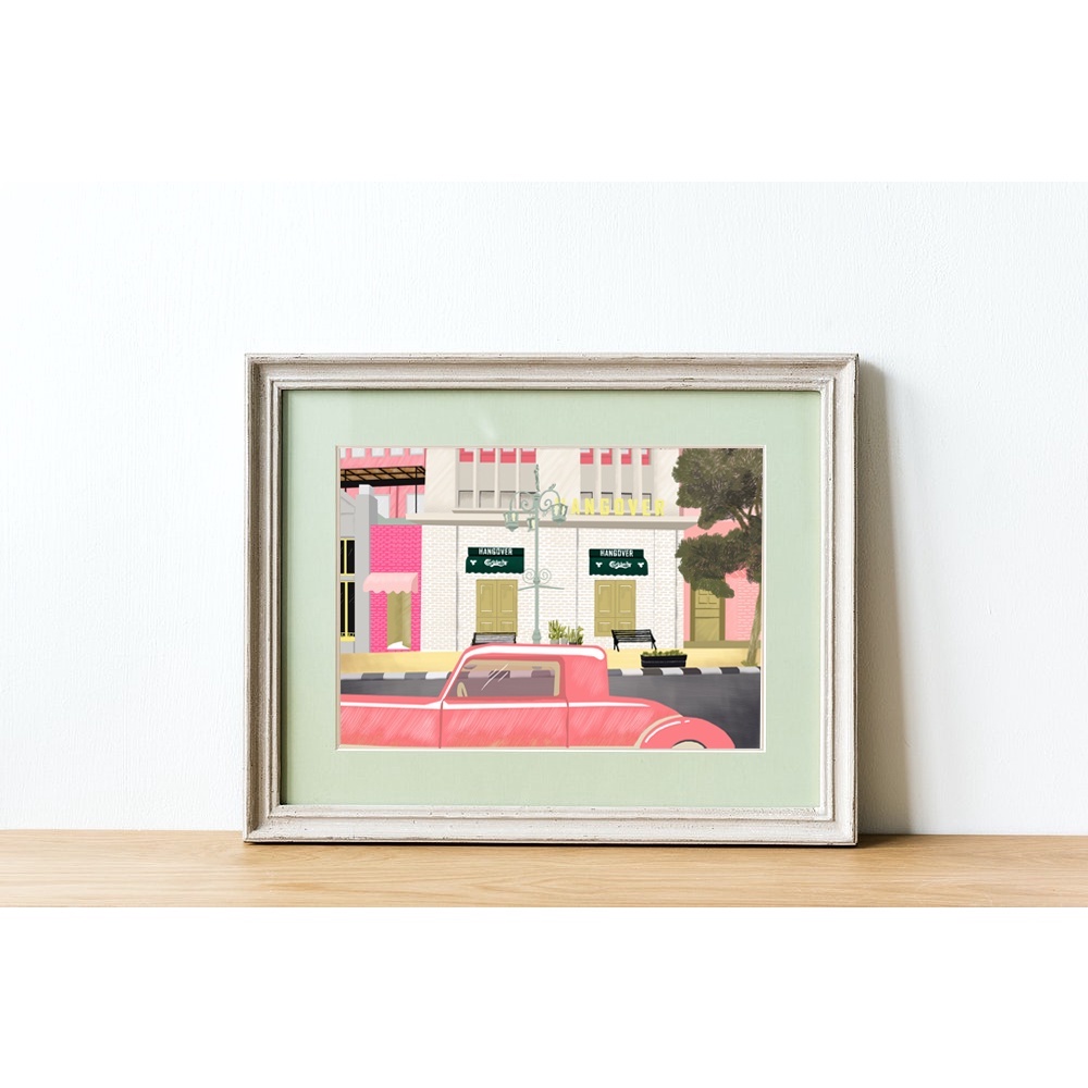 

Kartu Ucapan / Postcard Hangover Kotapink Art Print