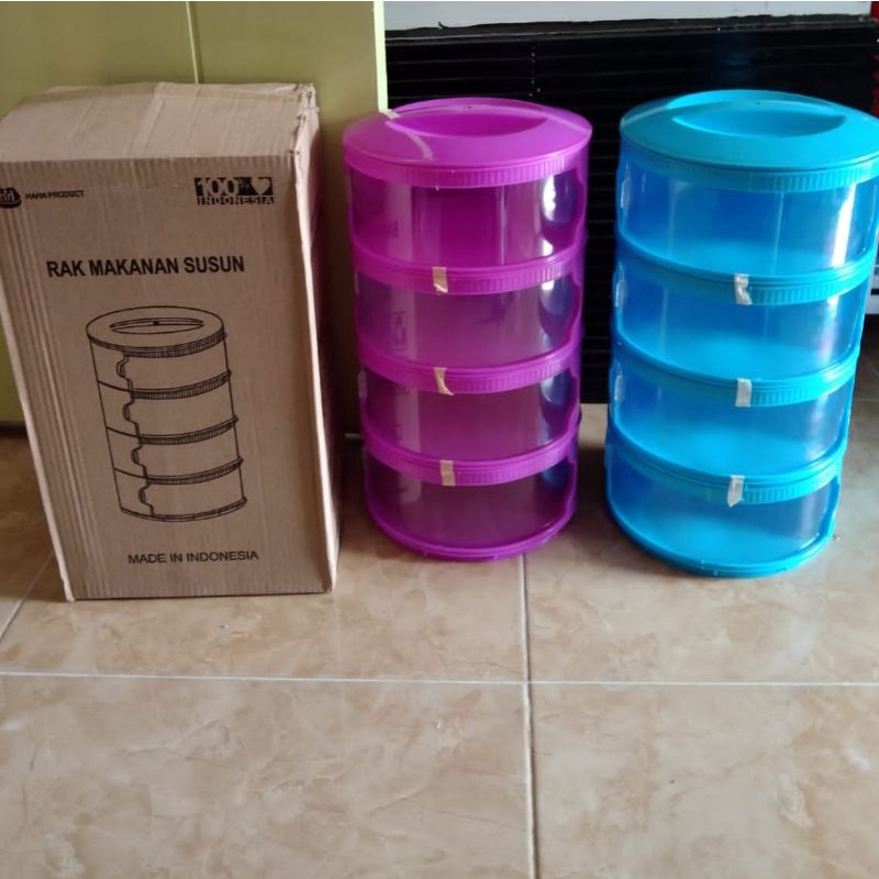 Tudung Saji/ Tempat Penyimpanan Makanan 4 Susun Haha Product