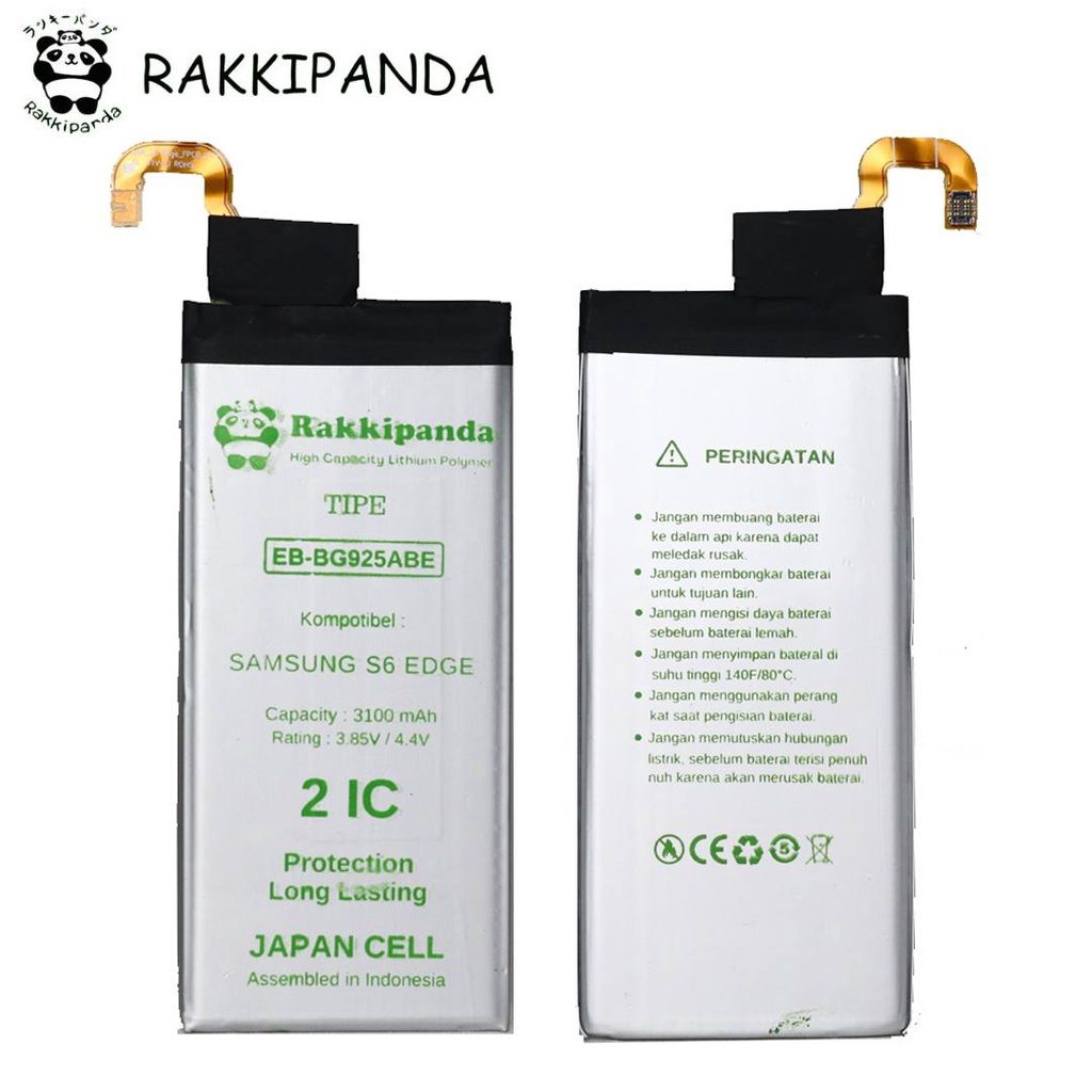 (R/K)- RakkiPanda - BG925ABE Samsung S6 Edge G9250 Batre Batrai Baterai