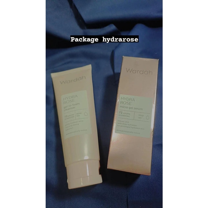 FACIAL FOAM HYDRA ROSE / SERUM HYDRA ROSE