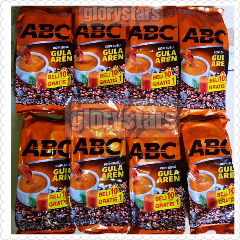 

KOPI ABC SUSU GULA AREN ISI 11 SACHET