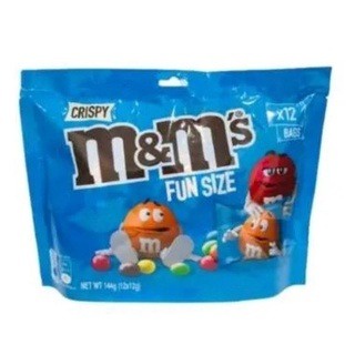 

M&M Chocolate Fun size isi 12 bungkus - Crispy