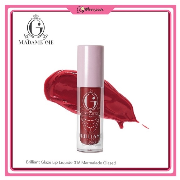 Monsoon - Madame Gie Brilliant Glaze Lip Liquide - MakeUp Lip Gloss Lipstik