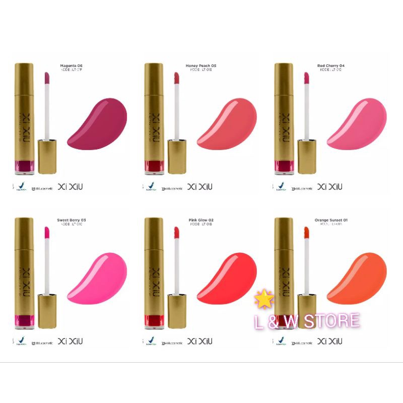 Xi Xiu Lip Tint Color 5 ml/BPOM