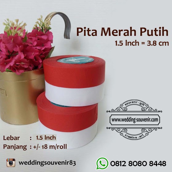 

Pita Merah Putih 1.5 Inch
