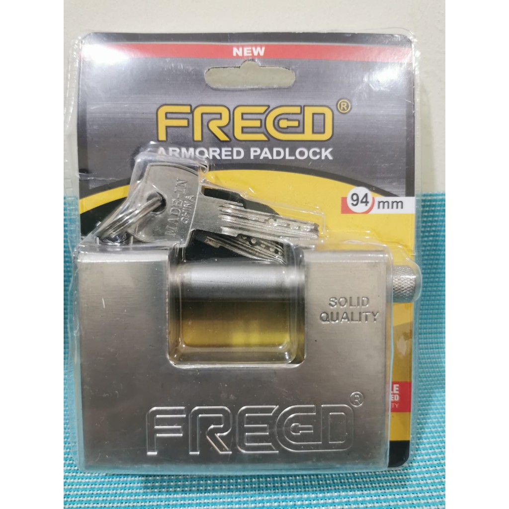 Gembok Armored Padlock FREED 94 mm