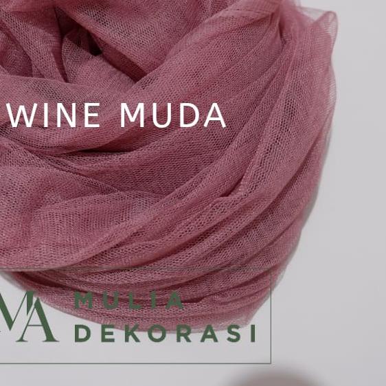 ❄ Kain Dekorasi Backdrop Tile Tulle Lamaran Akad Nikah Aqiqah Khitan Syukuran Tunangan Warna per 2 M