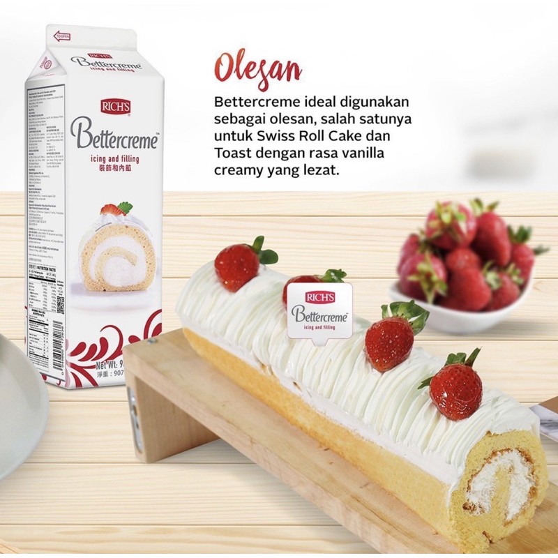 

Richs whipping Cream Bettercreme 1000ml