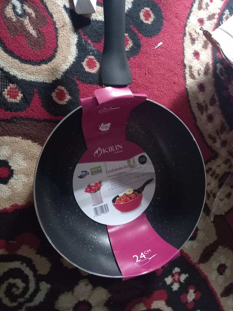 Kirin Frypan Deep | Lado-lado | 24 | Teflon Classic | 1.9mm