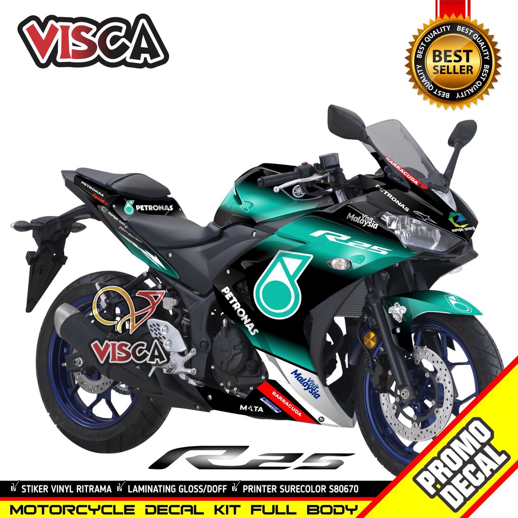 Decal R25 Full Body Petronas Type 2