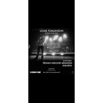 Pelunasan Tiket Konser Louis Tomlinson
