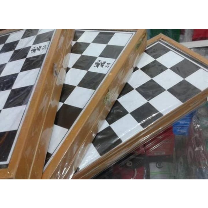 Mainan Papan Catur Kayu Ukuran Size S M L XL Jumbo