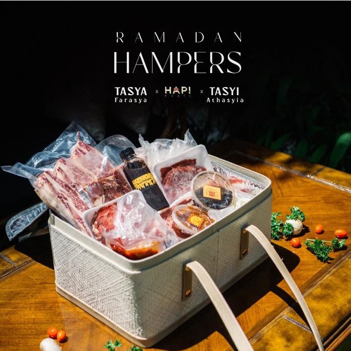 

Hampers Idul Fitri Hapimeats X Tasya Farasya & Tasyi Athasyia