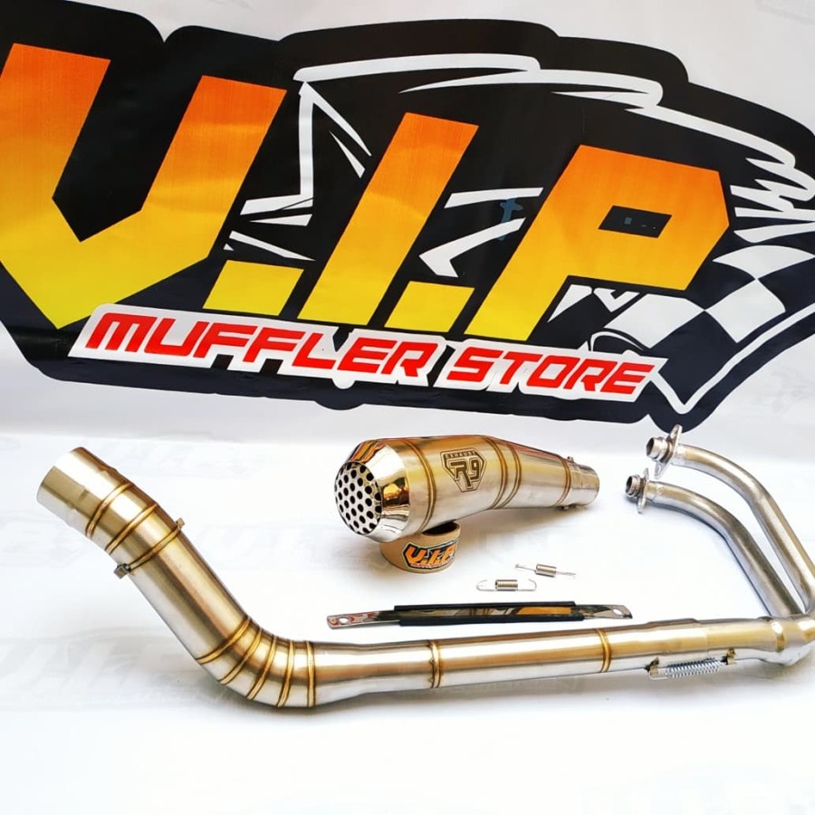 Kami Menjual Knalpot R9 GP SERIES Untuk Motor NINJA 250 - NINJA 250 FI - CBR 250RR - R25
