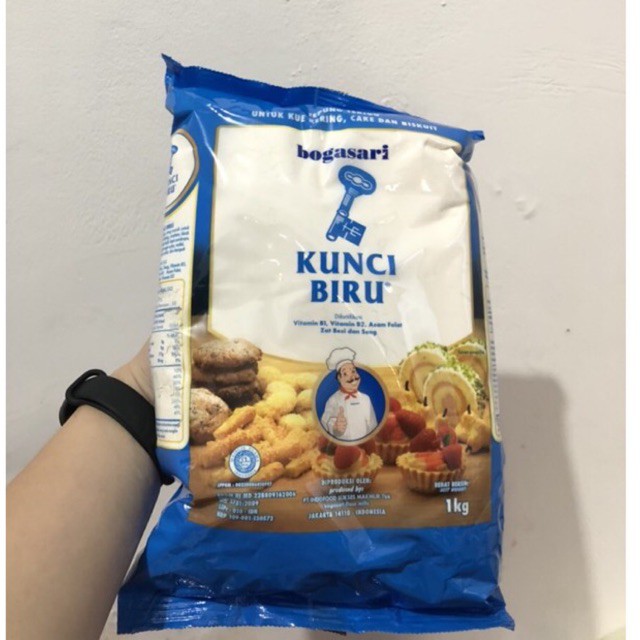 Tepung KUNCI Biru 1 KG / Kunci Biru Tepung / Flour