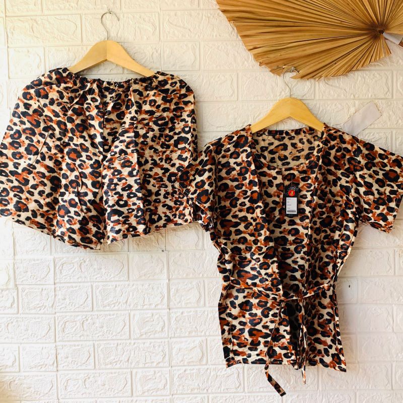 SET GEMES MACAN TALI / BAJU TIDUR MACAN/ SET PIYAMA/ BUSUI