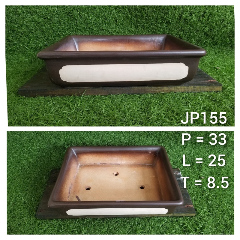 Pot keramik Persegi Panjang JP155
