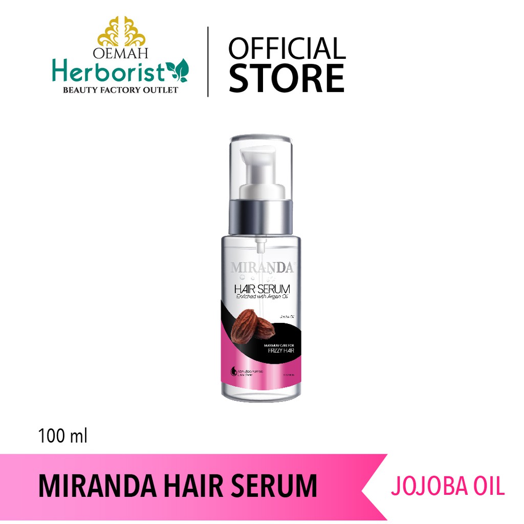 Miranda Hair Serum - Jojoba Oil 100ml | Shopee Indonesia