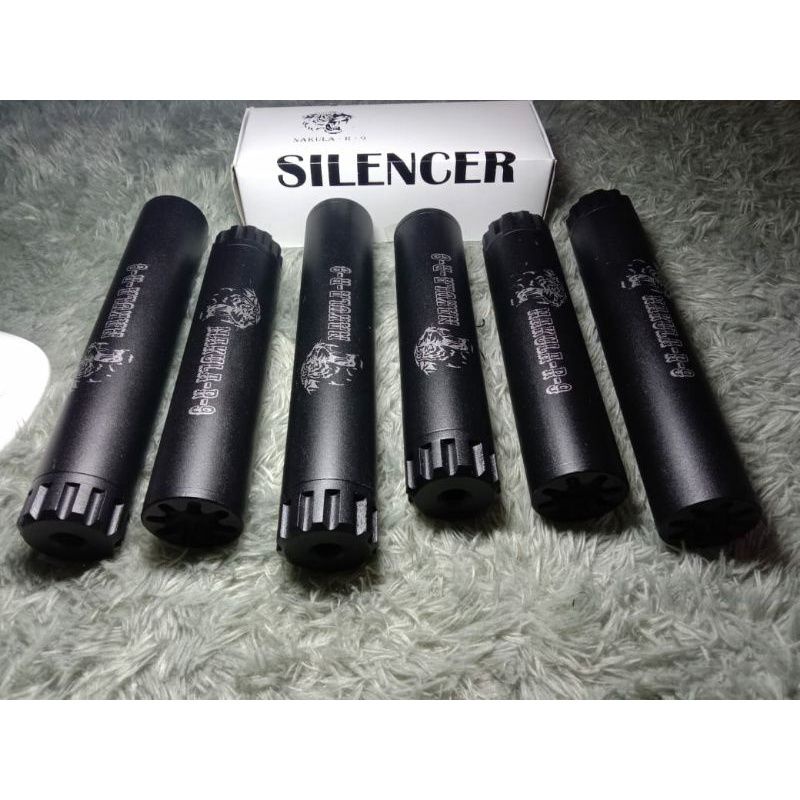 Peredam Senapan CNC R-9 OD 38 Sangat Senyap dan akurasi Cocok Uklik dan PCP