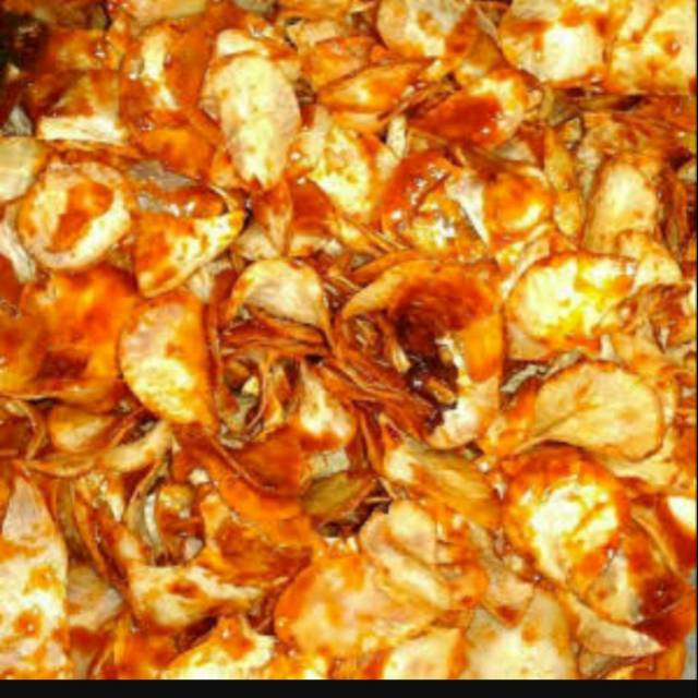 

Keripik sambal pedas manis