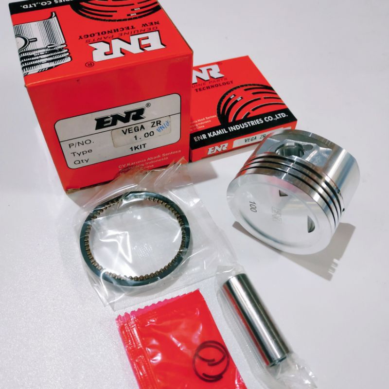 Piston Kit ENR Set VEGA ZR JUPITER Z Robot 2010 - 2012 Ukuran Os : STD 50 75 100 125 150 175 200-3
