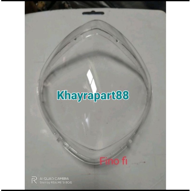 Kaca mika lampu depan fino fi bukan yang grande