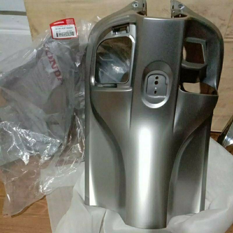 Cover inner dashboard dek kunci kontak scoopy fi esp led prestige 2021 K2F silver doff original