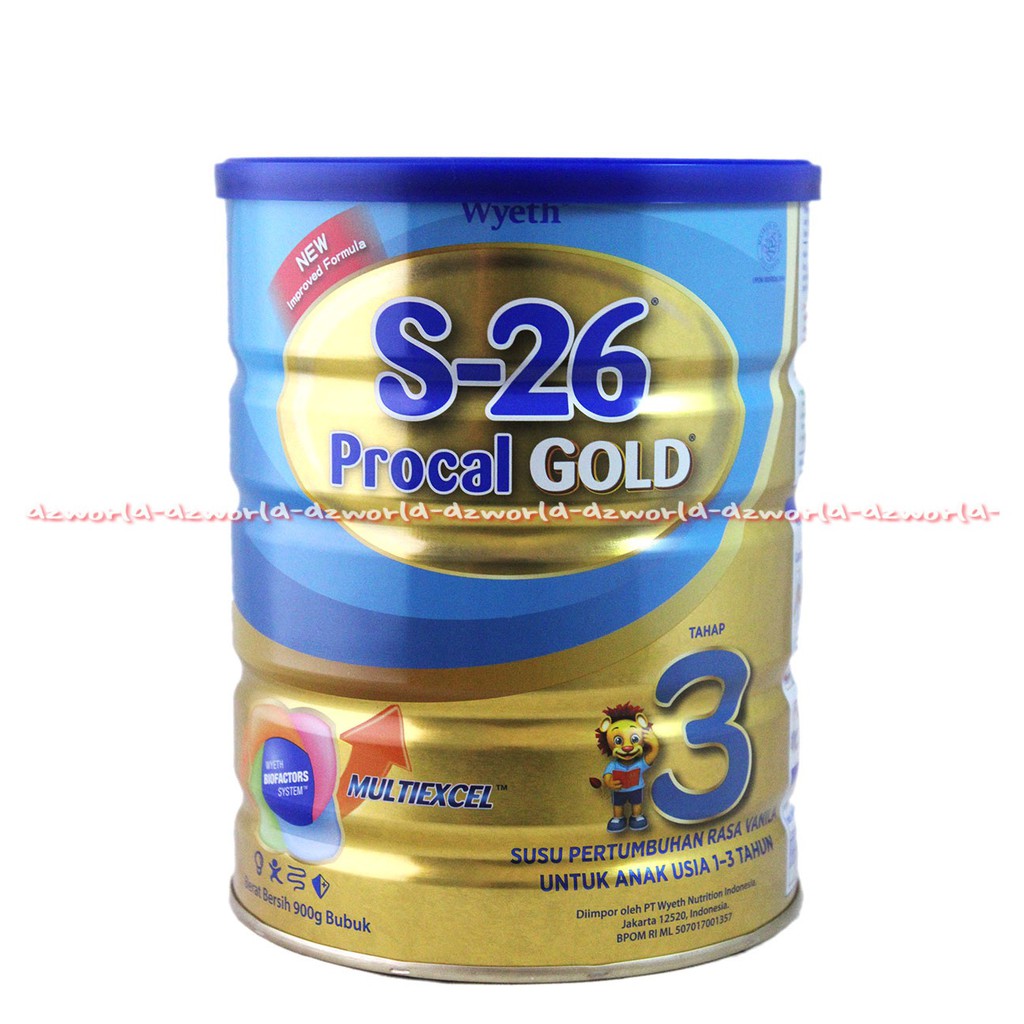 S 26 Procal Gold Tahap 3 Susu Formula Untuk Anak Usia 1 3 