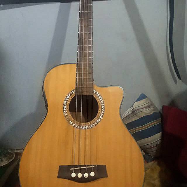 bass akustik elektrik second
