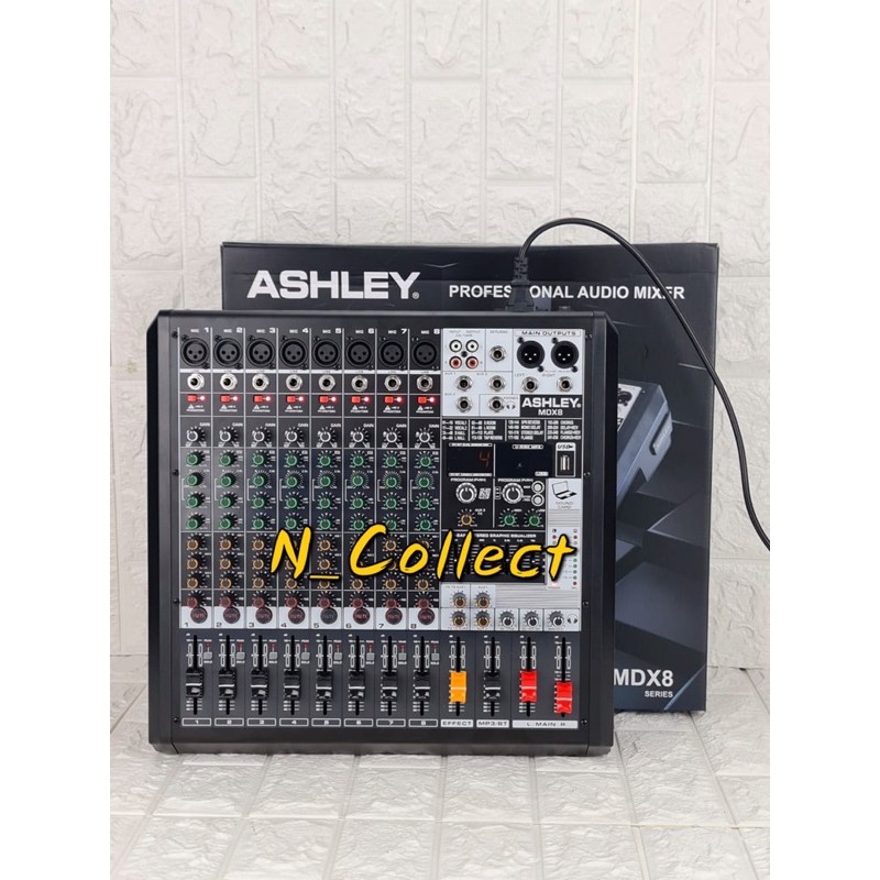 Mixer ashley mdx8 mdx 8 original ashley