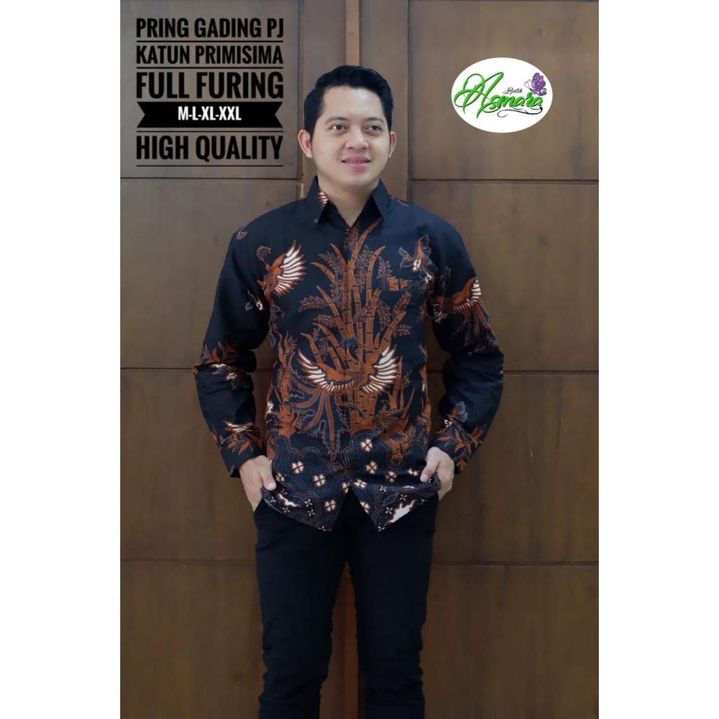 PRING GADING ASMARA BATIKSOLOAMANAH BAJU KEMEJA BATIK SOLO PRIA LENGAN PANJANG PENDEK LAPIS FURING ATASAN BATIK PREMIUM MODERN KATUN HALUS LAYUNG MERAH WIRAYUDA HITAM BRAMANTYO BIRU BRAMANTYO MERAH BRAMANTYO PUTIH BRAMANTYO KUNING KEMBANG PAGER KAWIJAYAN