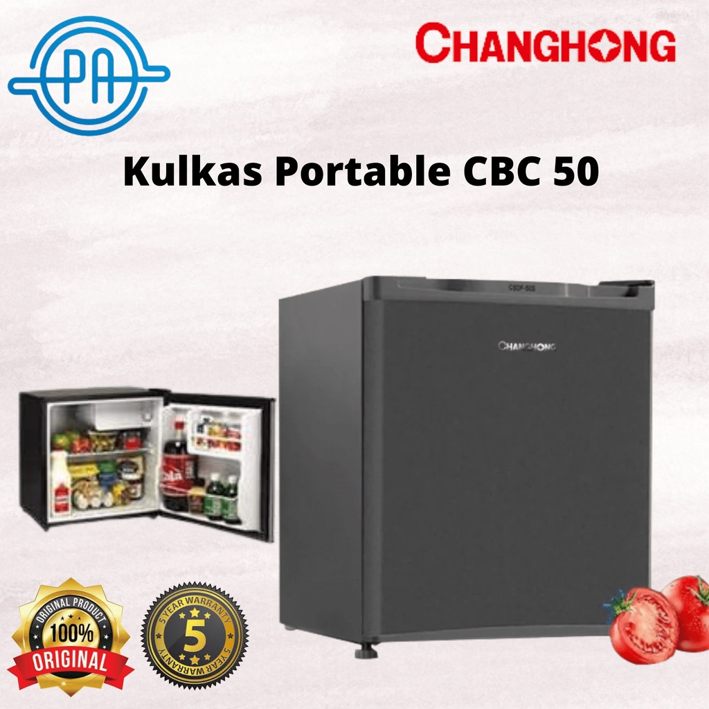 KULKAS PORTABLE CHANGHONG CBC50 / LEMARI ES 1 PINTU CBC 50