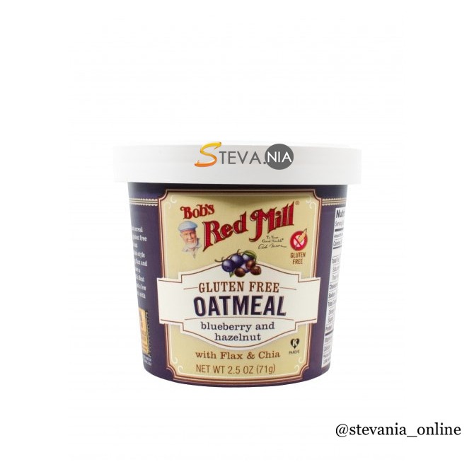 

Bob's Red Mill Gluten Free Blueberry Hazelnut Oatmeal Cup