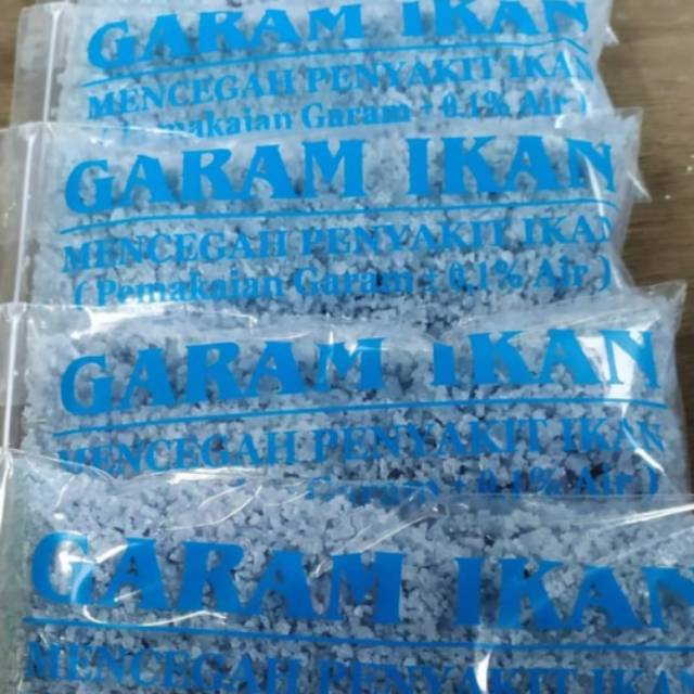 garam biru / blue salt untuk ikan hias mengandung antibiotik