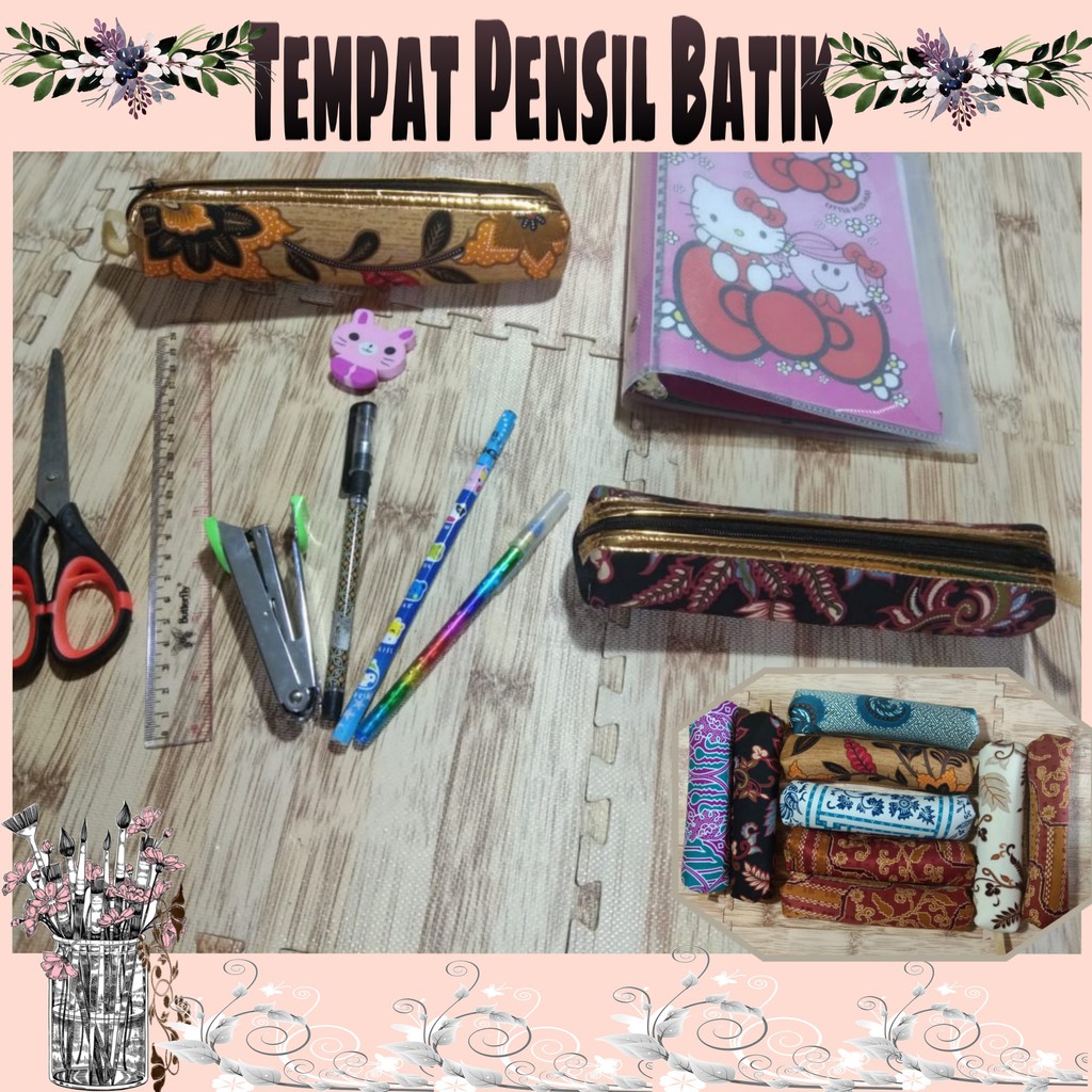 

Tempat Pensil Lucu Batik / Souvenir Khas Solo Jogja