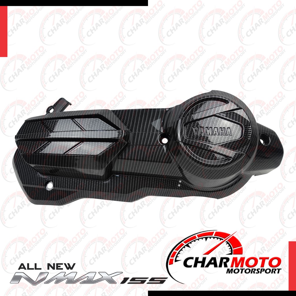 Cover Tutup CVT Nmax 2020 Karbon Carbon Nemo Original PNP - Charmoto