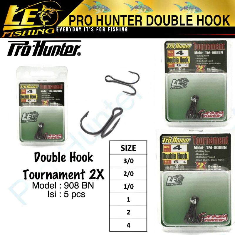 KAIL DOUBLE HOOK PRO HUNTER TM908BN HIGH QUALITY PRODUK