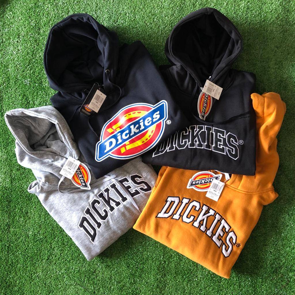 Jaket sweater jumper zipper hoodie DIKIES H&m Fulltag&bordir