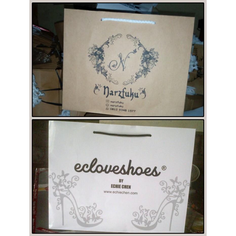

tas kertas paper bag souvenir paper bag sablon