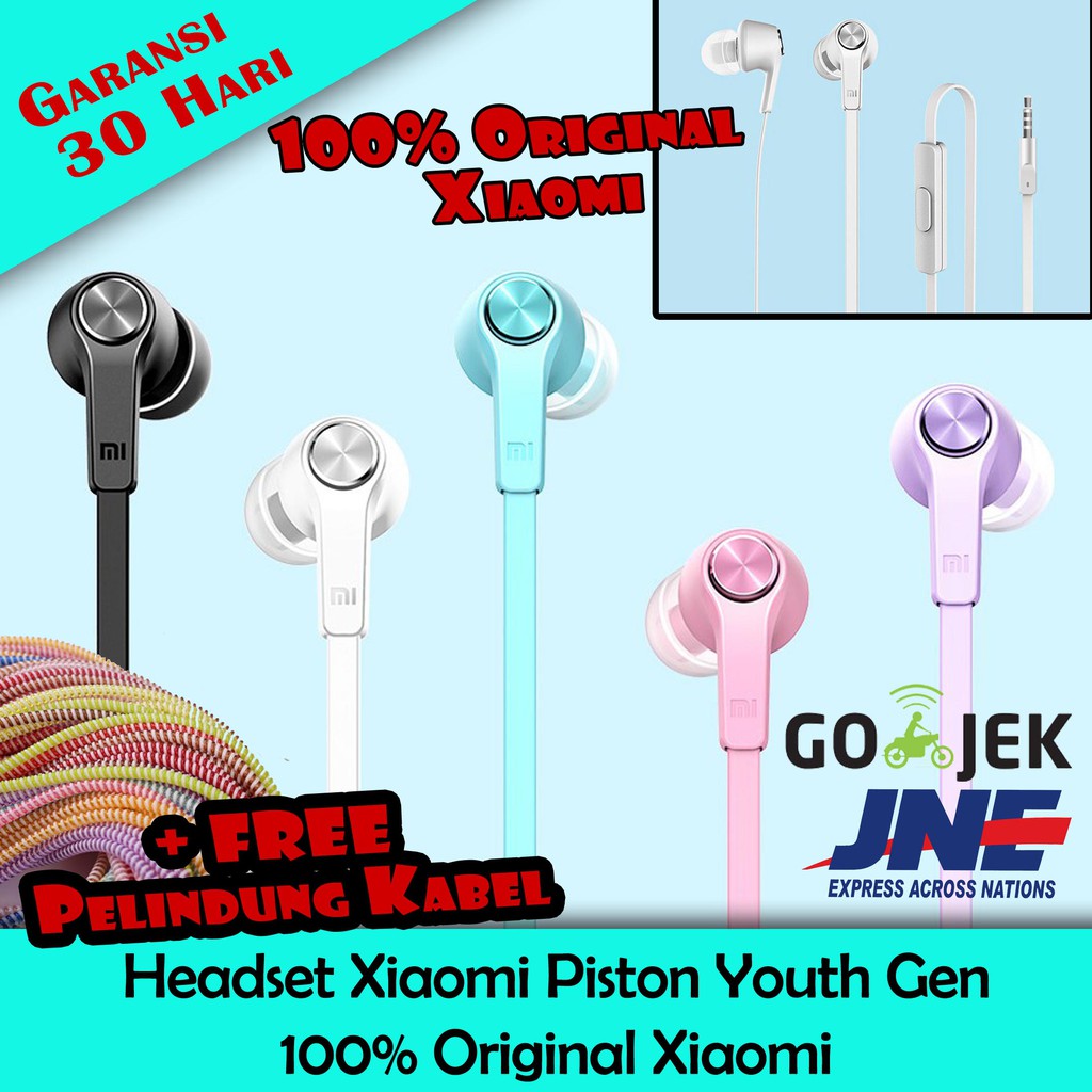 HEADSET / HANDSFREE XIAOMI PISTON YOUTH 100% ORIGINAL